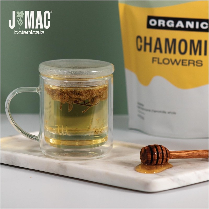 Versatile 4 oz Organic Chamomile Tea - Relax, Unwind & Create with Loose Leaves gallery