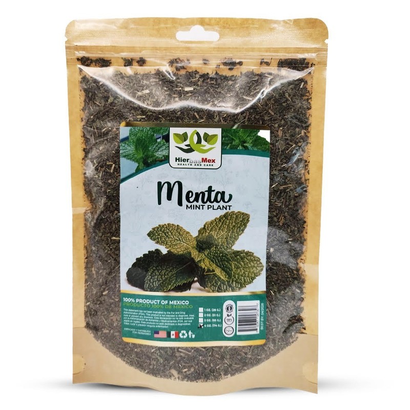Mint Herbal Tea 4 oz.-113g Menta Te Herbal, Natural Mexican Herb