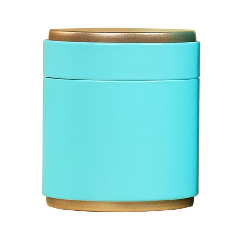 Tea Containers Cans Candy Snacks Small Round Boxes Portable Tin Cans gallery