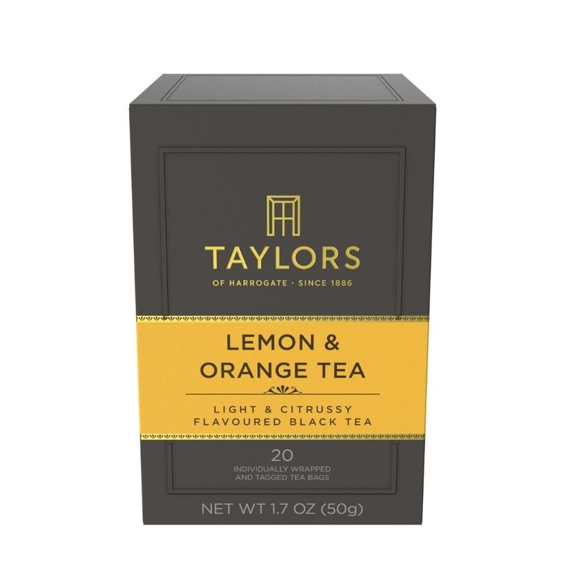 Refreshing Lemon & Orange Black Tea, 20 Count Pack of 6, Perfect Hot or Iced gallery