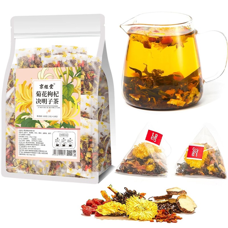 Dandelion Wolfberry Tea – Liver & Kidney Detox Herbal Tea