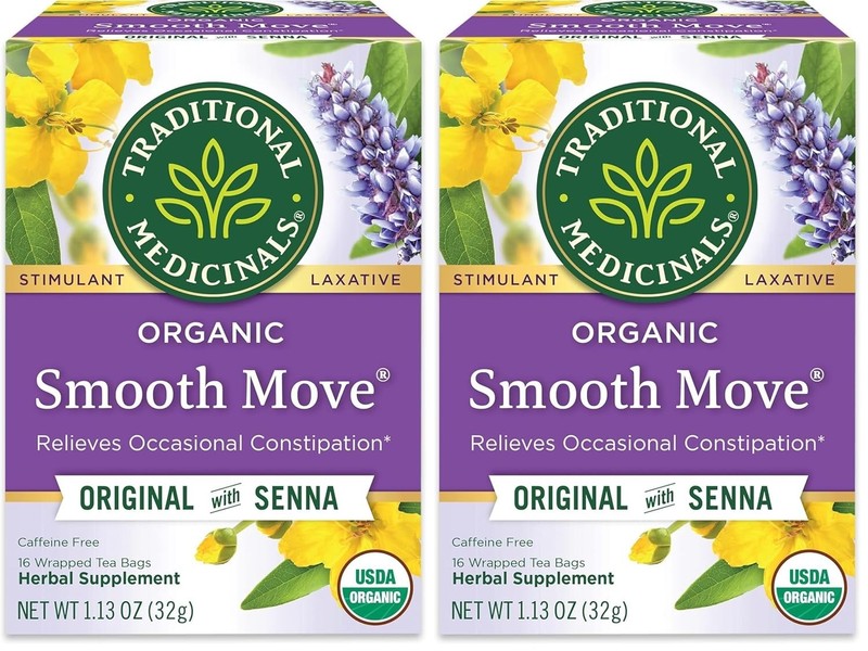 32 Count Organic Smooth Move Tea - Relieves Occasional Constipation Naturally gallery
