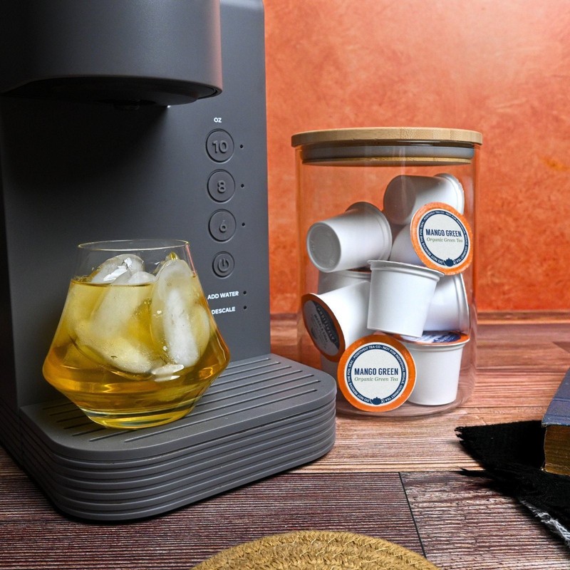 Positively Tea | Organic Mango Green Tea | 96 Pods, Keurig Compatible gallery