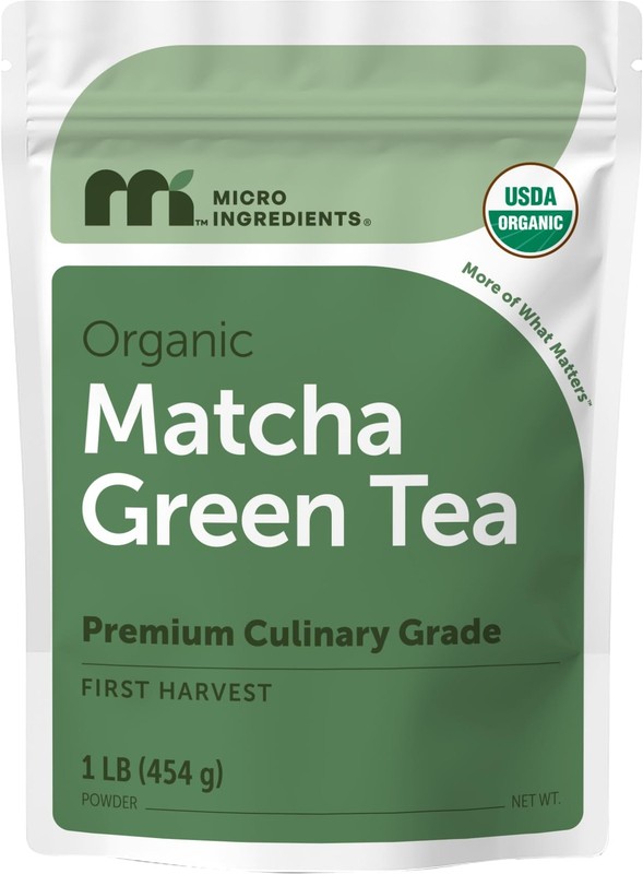 Organic Matcha Green Tea Powder, First Harvest, Culinary Grade from Japan, 10...