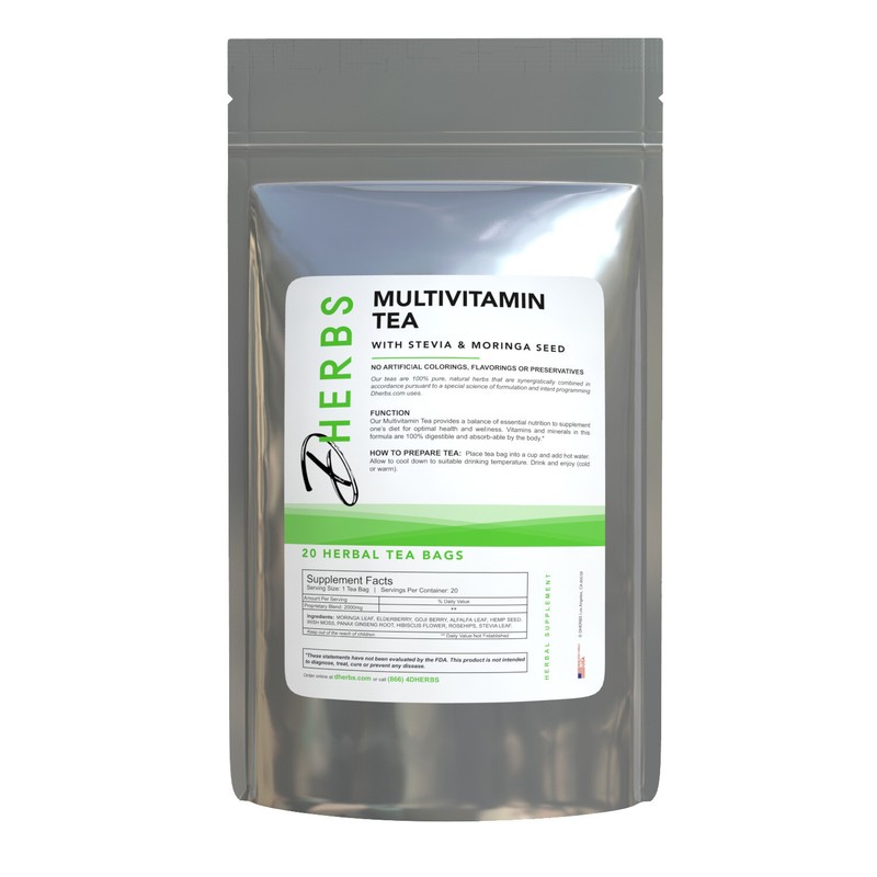 Dherbs Multivitamin Tea, 40 Grams