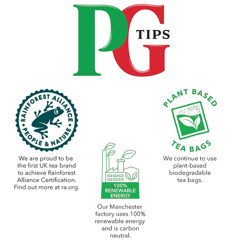 PG Tips One Cup Pyramid Tea Bags Total 1100 Tea Bags gallery