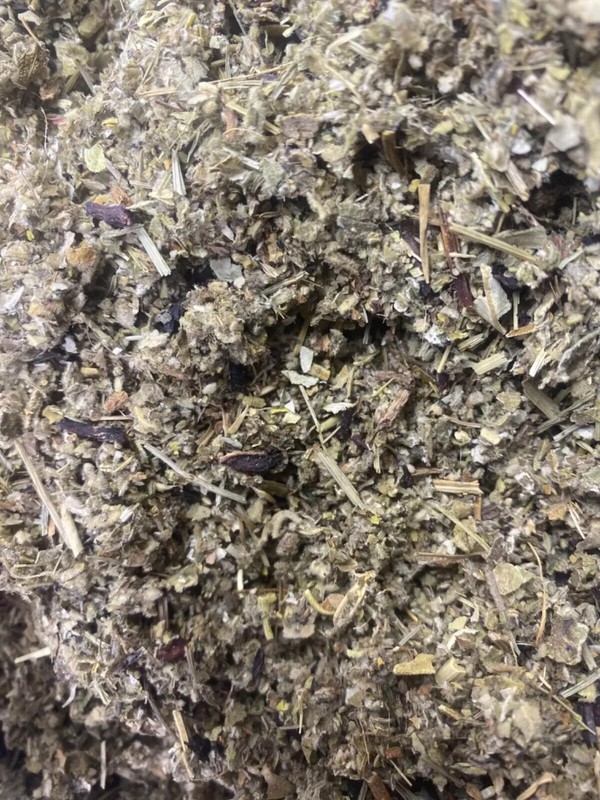 flowers red raspberry leaf mull marshmallow herb 1 oz +more #73 tea