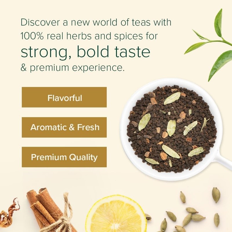 VAHDAM Top 10 Favourites Tea Sampler Set | Loose Leaf Tea (50+ Cups) | Tea gallery