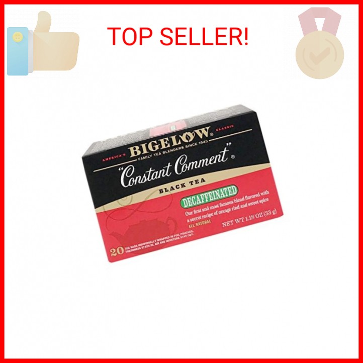 Bigelow, Constant Comment Tea (Decaffeinated), 20 Count gallery
