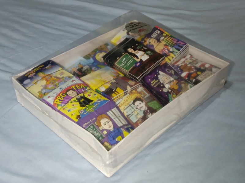 CollecTEAbles Tea Bag Sampler 142 count Parody Satire History The Tea Book gallery