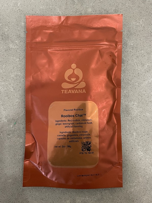 Teavana Flavored Rooibos Rooibos Chai 2 OZ New Sealed