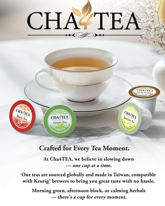 Cha4TEA 36-Count K Cups Assorted Green Tea for Keurig K-Cup Brewers (Matcha G... gallery