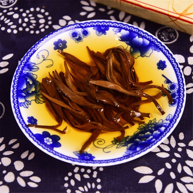 Yunnan DianHong Brick Fengqing Dian Hong Compressed Tea Black Tea Red Tea 250g gallery
