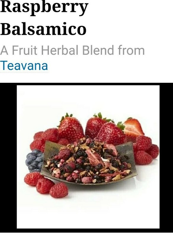 🌈💥🍇 NEW! RARE TEAVANA RASPBERRY BALSAMICO HERBAL TEA 2 OZ SEALED BAG!! 🌈🦄🍇 gallery