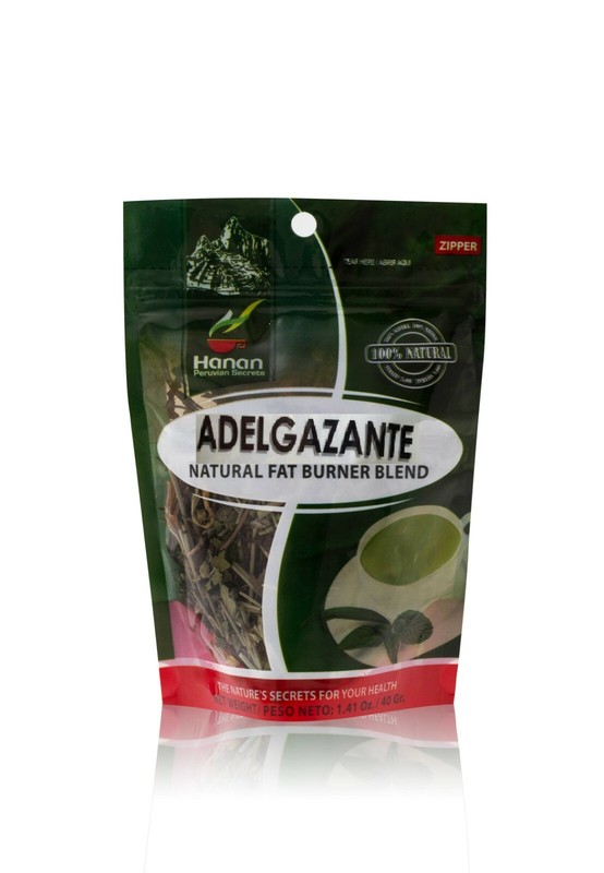 Hanan Peruvian Secrets Adelgazante| 100% Natural Fat Burner | 1.41oz / 40g