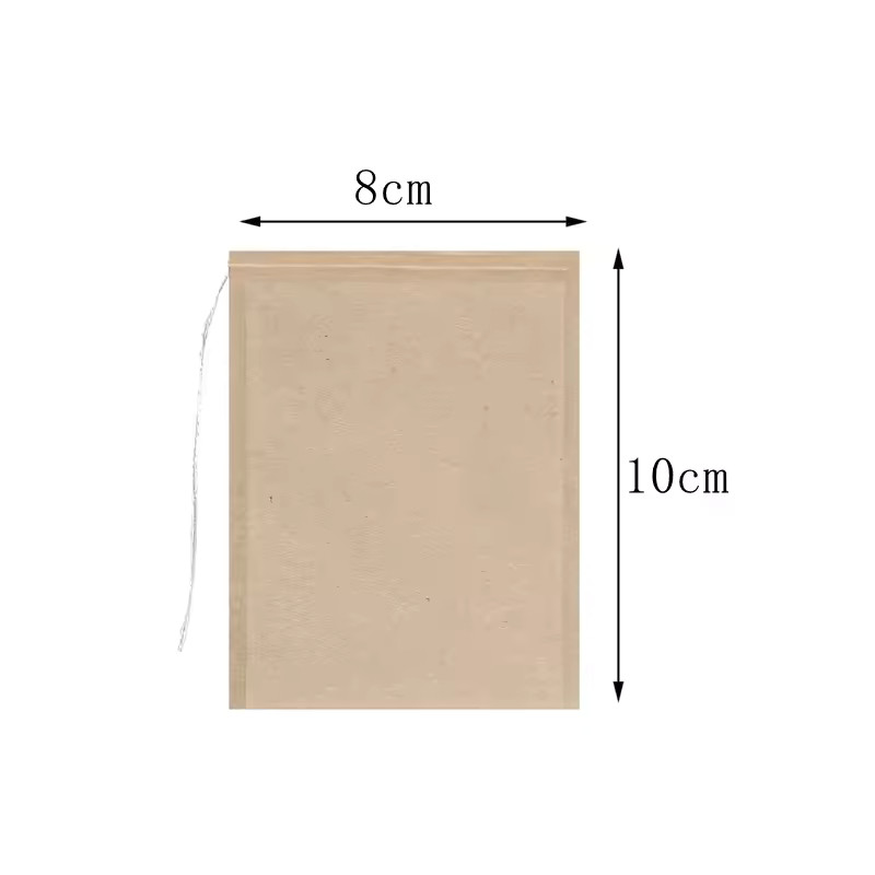 100Pcs Biodegradable Paper Teabags with Drawstring Filter gallery