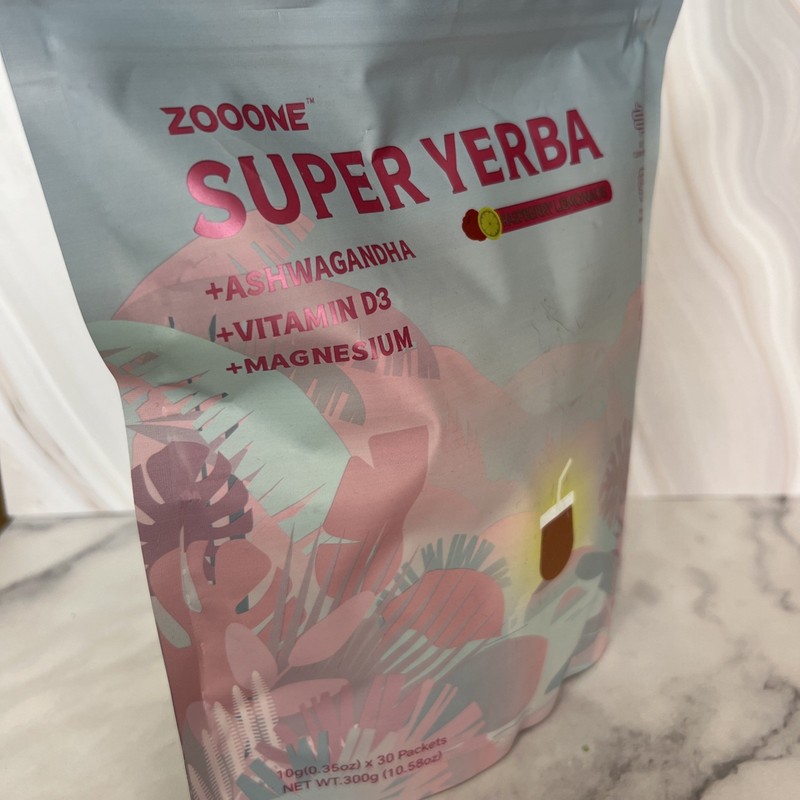 Super Yerba Instant Mate Tea Powder Pure Natural Tea No Additives 30 packets