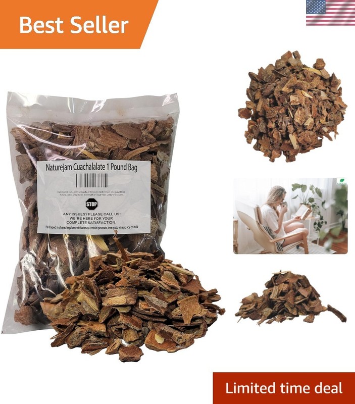 Wildcrafted Cuachalalate Tea Bark – 1 Pound for Gastrointestinal Comfort & Detox