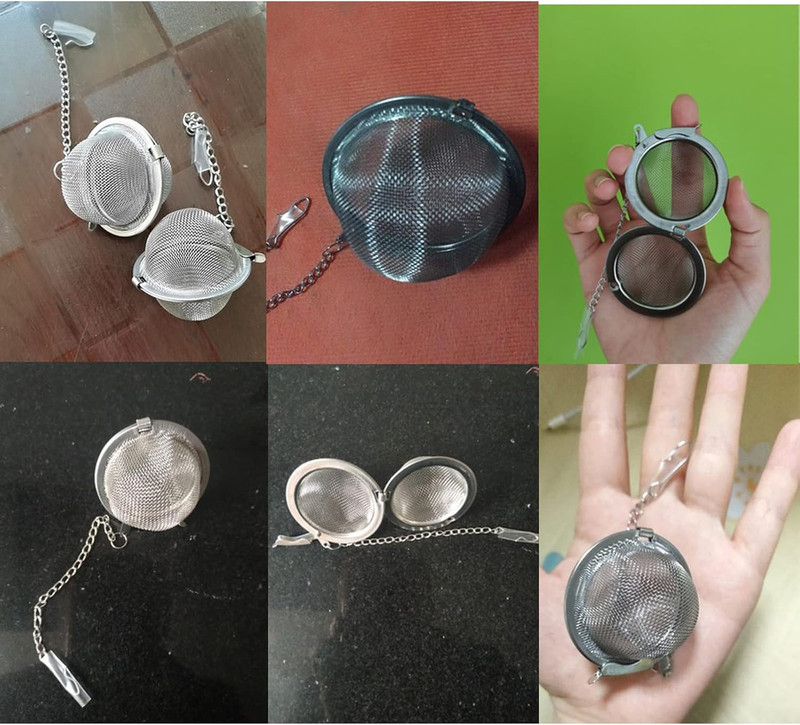 2PCS Premium Tea Infusers for Loose Leaf Tea - Upgraded Tea Strainers and Tea Ba gallery