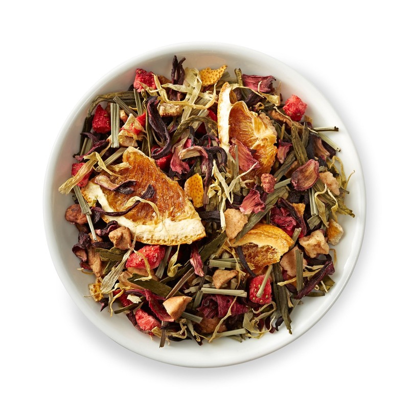 New Teavana Strawberry Grapefruit Xue Long Green Tea Loose Leaf Tea 1 oz