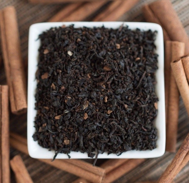 Cinnamon Black Organic Tea – choose loose leaf or in tea bags – naturally sweet