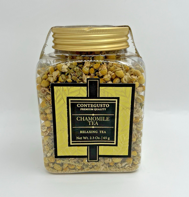 Chamomile Tea 100% Pure Premium Contegusto From Firenze Italy 2.3oz 65g