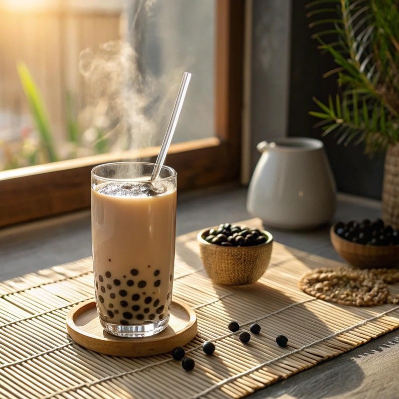 Quick Cook Black Tapioca Pearls for Bubble Tea, Microwave Ready in 3 Minutes gallery