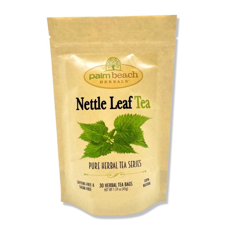 Nettle Leaf Tea by Palm Beach Herbals | 30ct, Caffeine-Free
