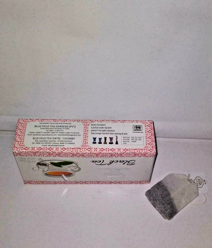 Black tea Pure Ceylon - Premium Quality Sri Lanka Healthy drink 25 Tea bags gallery