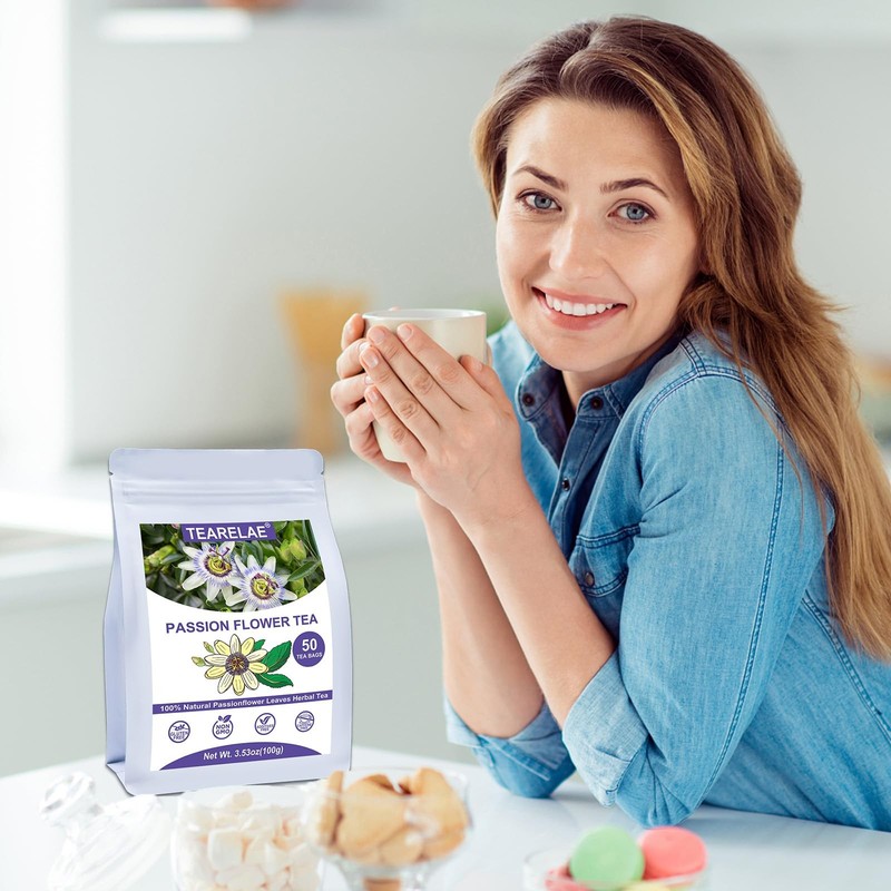Passion Flower Tea, 50 Count - Pure 50 (Pack of 1) gallery