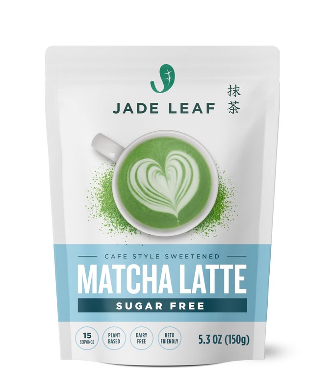 Organic Matcha Latte Mix – Lightly Sweet Japanese Matcha Green Tea Powder wit…