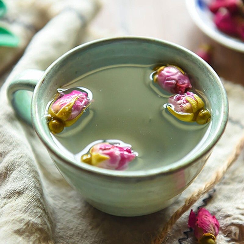 Organic Dried Rose Bud Tea High Quality Flower Tea Bulk Chinese Tea Herbal Tea gallery