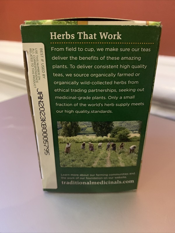 Organic Raspberry Leaf Traditional Medicinals 16 Bag gallery