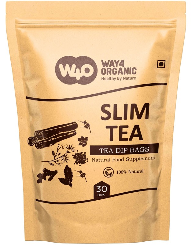 Herbal Slim Tea – 18 Detox Herbs | Cleanse, Weight Loss Support, Vegan, 30 Tea