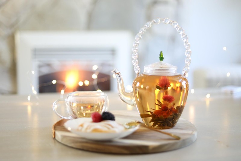 Teabloom Flowering Tea - 12 Unique Varieties of Fresh Blooming 12 Count gallery