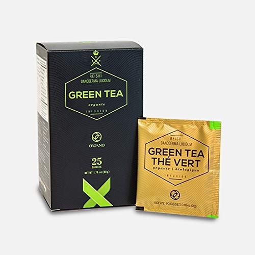 Organo Gold Green Tea with Ganoderma Lucidum (1 Box of 25 Sachets)