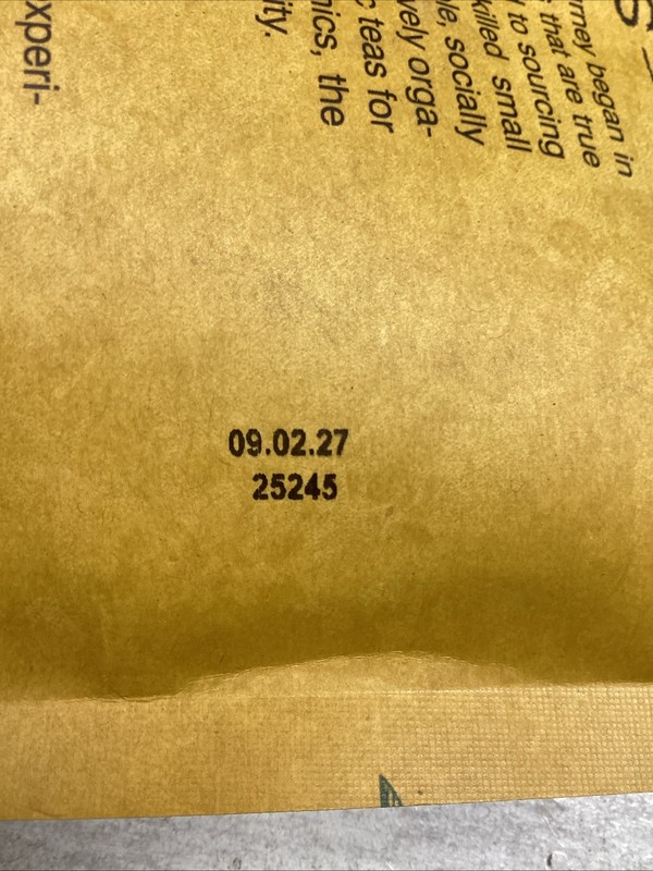 Lot of 2 Davidson's Organic Loose Leaf Tea 16oz Bag, Earl Gray exp 09/02/2027 gallery