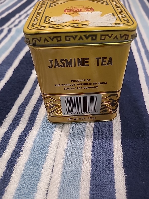 Foojoy Jasmine Tea Container with Lid for Loose Leaf Empty gallery