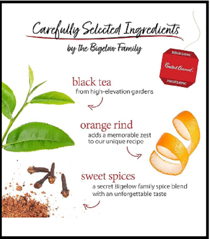 Bigelow Tea Constant Comment Black Tea Caffeinated Tea 40 Count Box Pack of 6... gallery