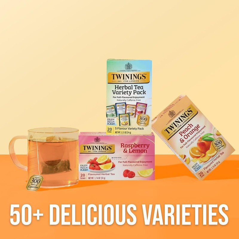 Herbal Tea Variety Pack, 20 Count (Pack of 1), Formerly Assorted Herbal, Include gallery