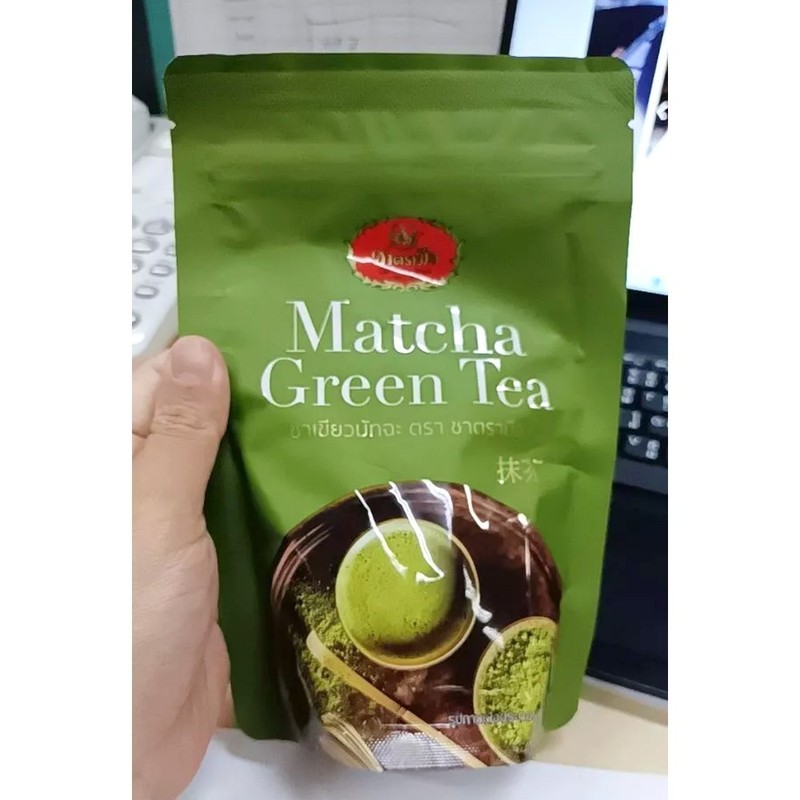 Matcha Green Tea Powder - Premium Formula - Unsweetened / Bag Pack 100g. gallery