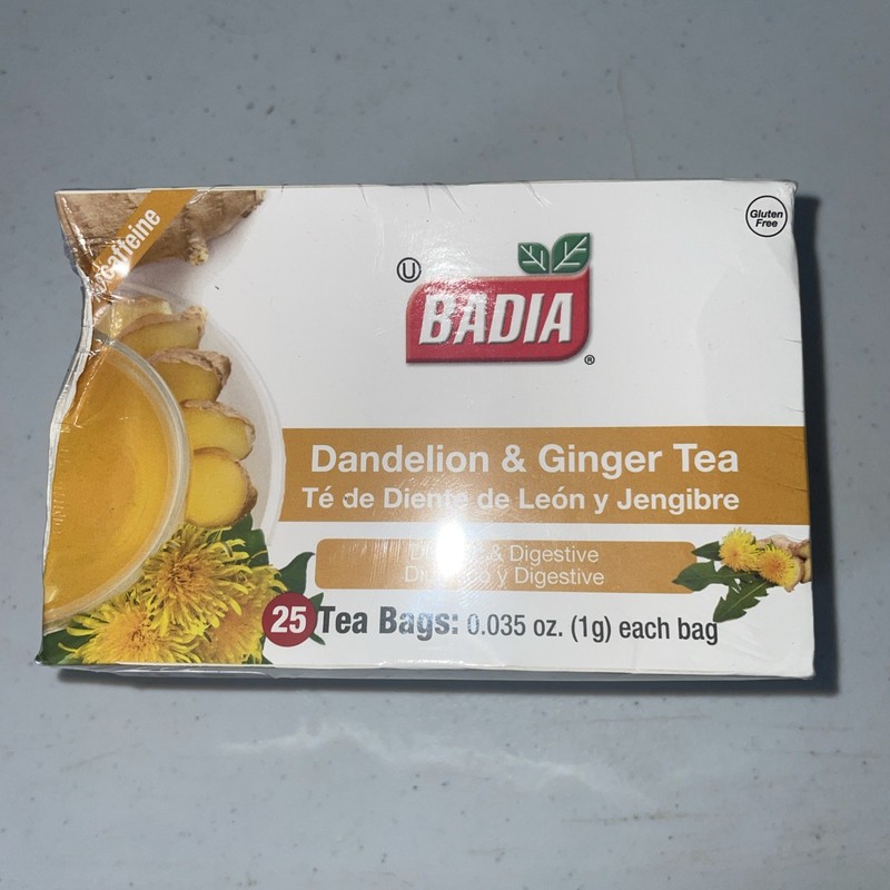 Badia Dandelion & Ginger Tea