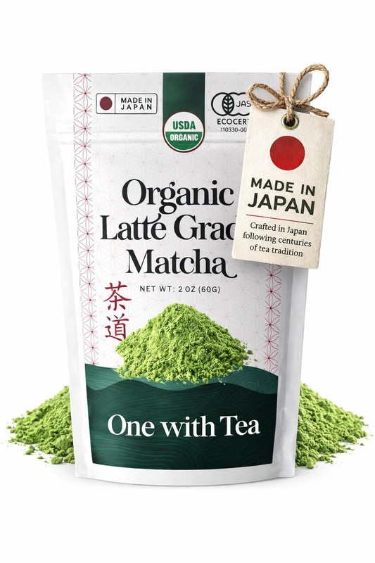 Organic Matcha Powder Latte Grade, Japanese Green Tea for Matcha Latte, Iced …