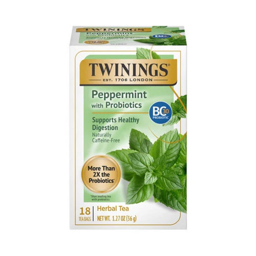 Probiotics Peppermint And Fennel Tea 18 Bags(Case Of 6)