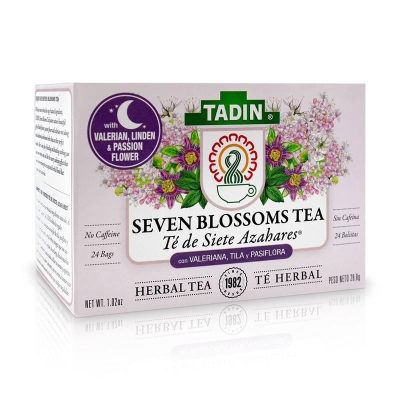 TADIN SEVEN BLOSSOMS HERBAL TEA 24 BAGS