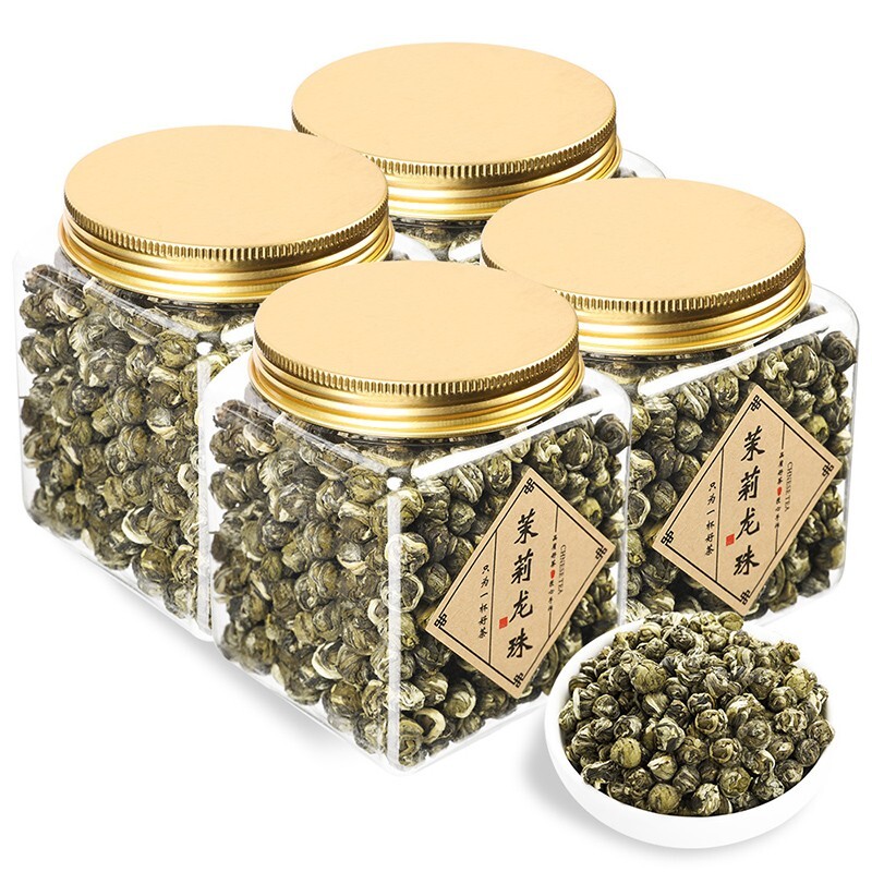 Jasmine Dragon Pearls Green Tea 125g – Fragrant Jasmine Pearl Tea Loose