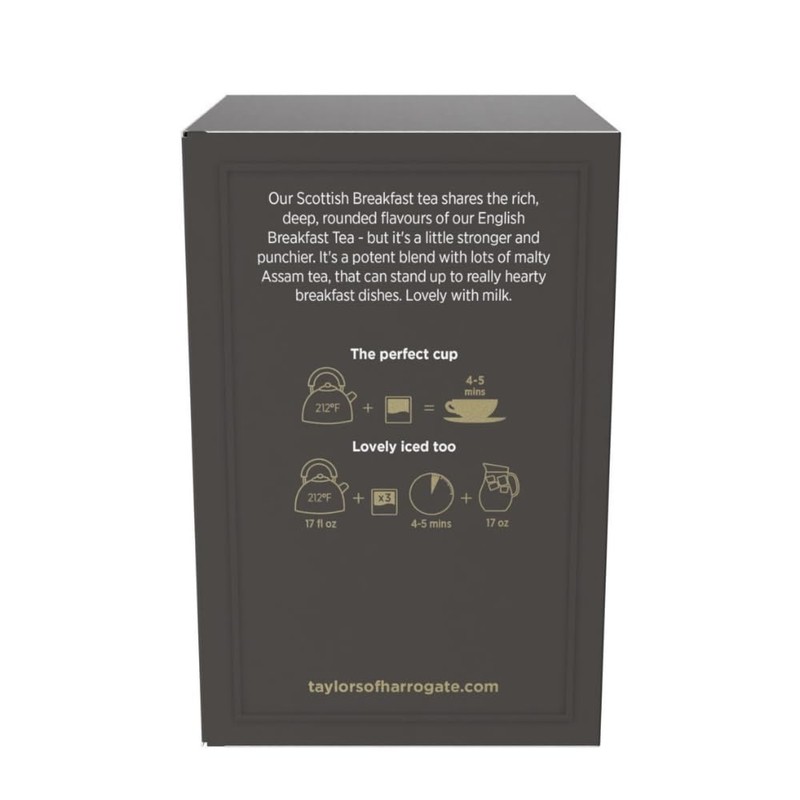 Individually Wrapped Scottish Breakfast Black Tea - 50 Teabags for Freshness gallery