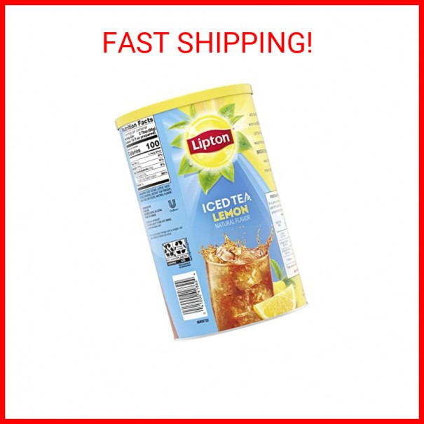Lipton Lemon Powdered Iced Tea Sweetened Makes 28 Quarts gallery
