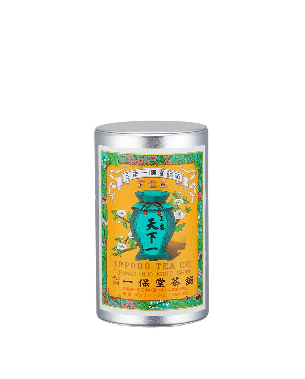 IPPODO Luxury Gyokuro Green Tea ” Tenka-ichi ” 90g Can Finest Tea