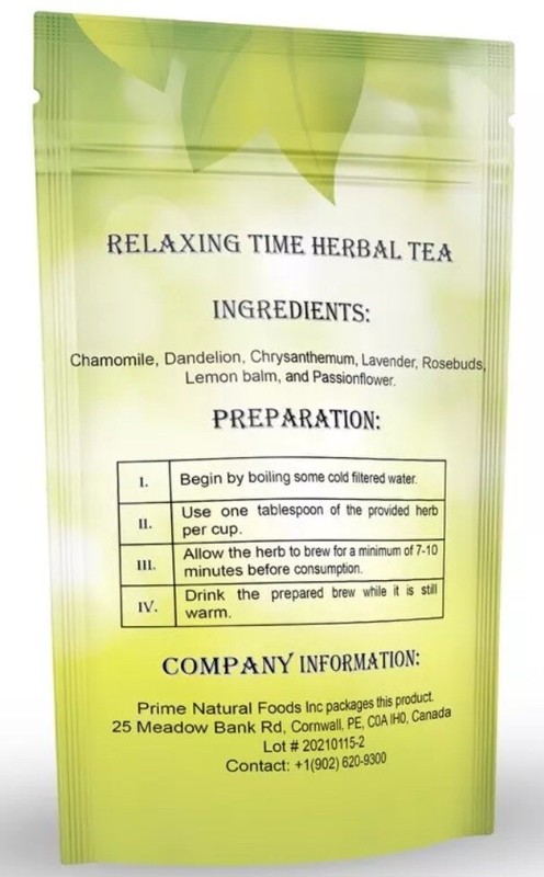 Relaxing Time Herbal Tea gallery